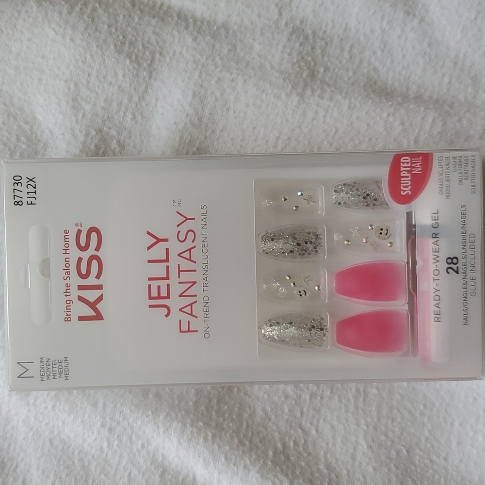 💋 Kiss 💋  Press On Nails Jelly Fantasy - Picture 8 of 8
